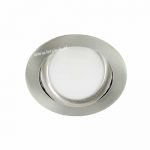 LED spot kantelbaar 5Watt rond NIKKEL dimbaar-D3-2