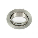 LED spot kantelbaar 5Watt rond NIKKEL dimbaar-D3-3