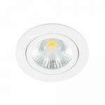 LED spot kantelbaar 5Watt rond WIT dimbaar-D1-1