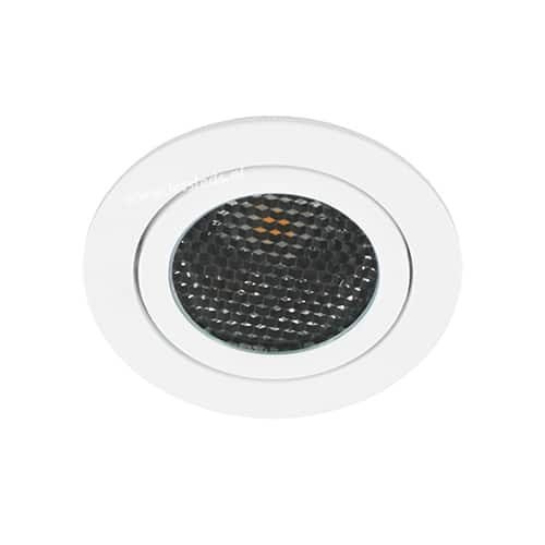 LED spot kantelbaar 5Watt rond WIT dimbaar-D5-1
