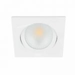 LED spot kantelbaar 5Watt vierkant WIT dimbaar-D2-20
