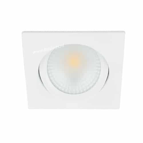 LED spot kantelbaar 5Watt vierkant WIT dimbaar-D2-20