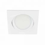 LED spot kantelbaar 5Watt vierkant WIT dimbaar-D3-2