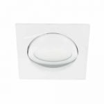 LED spot kantelbaar 5Watt vierkant WIT dimbaar-D3-3