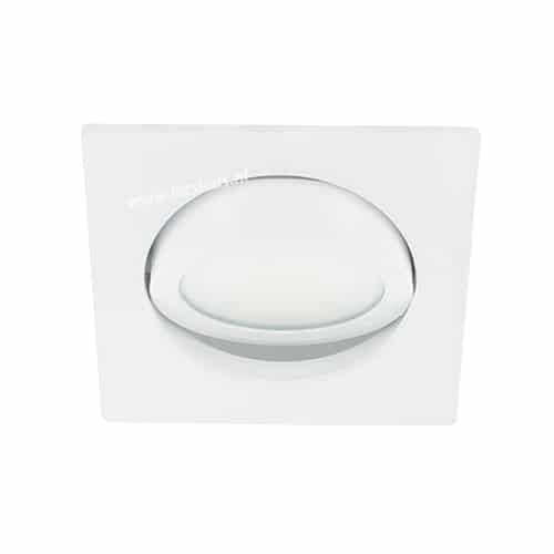 LED spot kantelbaar 5Watt vierkant WIT dimbaar-D3-3