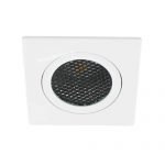 LED spot kantelbaar 5Watt vierkant WIT dimbaar-D5-1