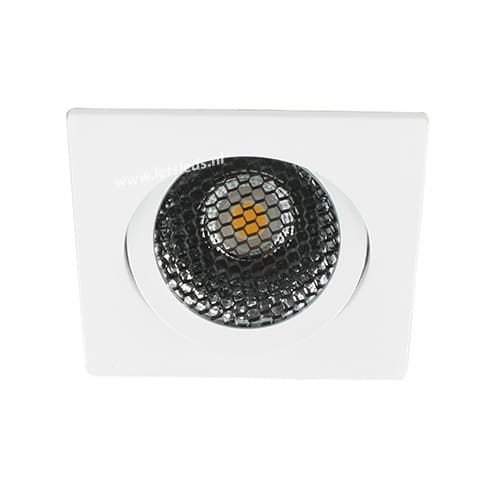 LED spot kantelbaar 5Watt vierkant WIT dimbaar-D5-2