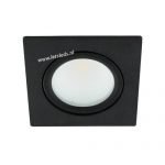 LED spot kantelbaar 5Watt vierkant ZWART dimbaar-D2-10
