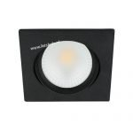 LED spot kantelbaar 5Watt vierkant ZWART dimbaar-D2-20