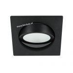 LED spot kantelbaar 5Watt vierkant ZWART dimbaar-D2-30