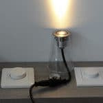 LED mini spot 50mm kantelbaar 3Watt rond RVS-304 IP68 dimbaar