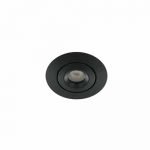 LED mini spot 50mm kantelbaar 3Watt rond ZWART IP68 dimbaar-1