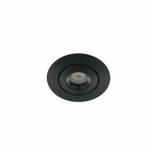 LED mini spot 50mm kantelbaar 3Watt rond ZWART IP68 dimbaar-1