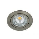LED spot kantelbaar 5Watt rond NIKKEL IP65 dimbaar – zonder driver-1