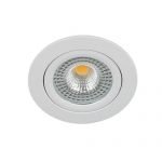 LED spot kantelbaar 5Watt rond WIT IP65 dimbaar – zonder driver-1