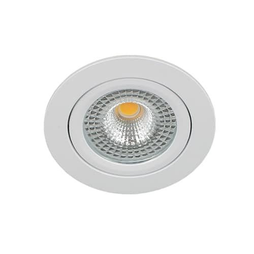 LED spot kantelbaar 5Watt rond WIT IP65 dimbaar – zonder driver-1