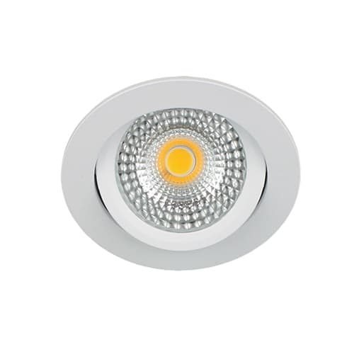 LED spot kantelbaar 5Watt rond WIT IP65 dimbaar – zonder driver-2